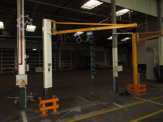 Kranarm Demag KBK Kran Drehkran Hallenkran L 3m Demag KBK1 250Kg + Demag DK Kettenzug