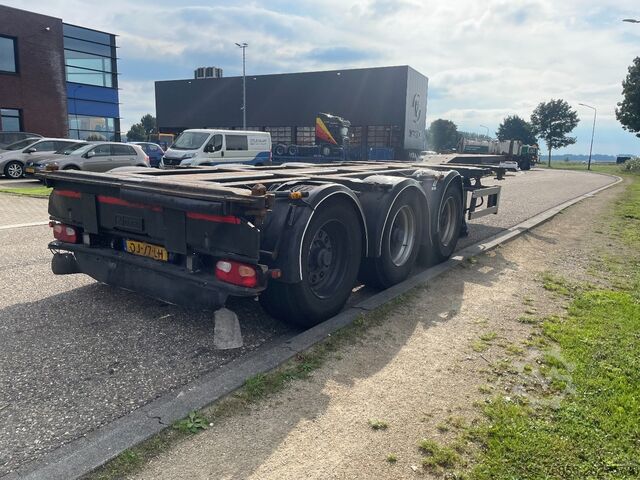 Container transport D-Tec FT-43-03V Multichassis / BPW Axles / 2x Liftaxl...