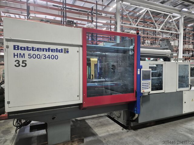 Injection molding machine BATTENFELD HM 500/3400
