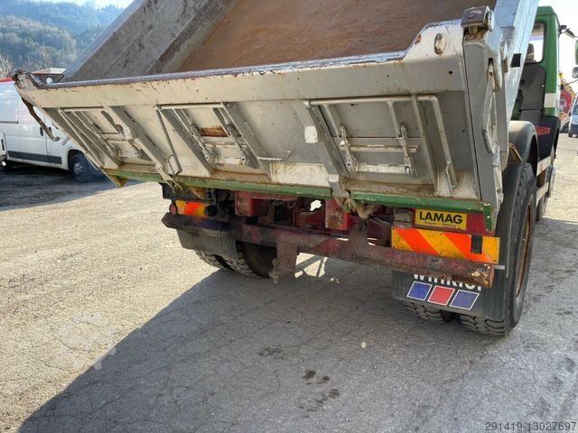 Tipper truck STEYR 18 S 26 4x2  3- Seiten Kipper  Bj 1995