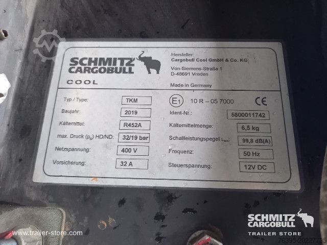 Reefer semitrailer Schmitz Cargobull Semitrailer Freshfreigth Standard Dva kata