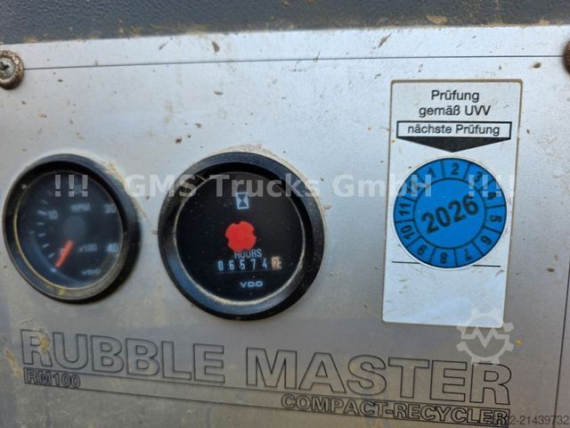 Other  crusher Brecher Rubble Master RM 100 / Motor NEU