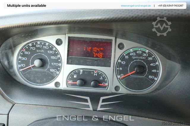 Transporter mit Koffer iveco Daily 35 S11 C30C AUTOMATIK KAMERA MAXI Regale DURCHGANG