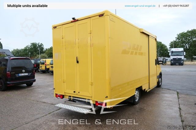 Transporter mit Koffer iveco Daily 35 S11 C30C AUTOMATIK KAMERA MAXI Regale DURCHGANG