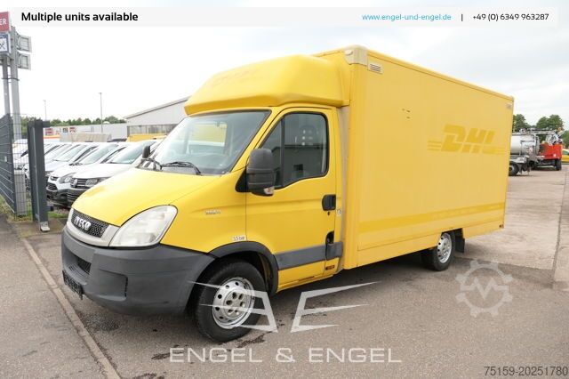 Transporter mit Koffer iveco Daily 35 S11 C30C AUTOMATIK KAMERA MAXI Regale DURCHGANG
