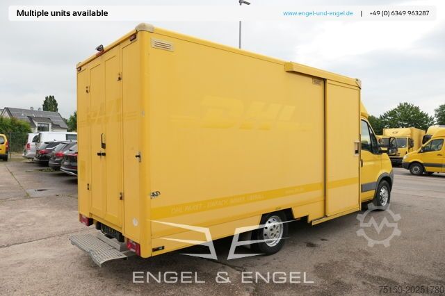 Transporter mit Koffer iveco Daily 35 S11 C30C AUTOMATIK KAMERA MAXI Regale DURCHGANG