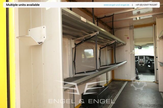 Transporter mit Koffer iveco Daily 35 S11 C30C AUTOMATIK KAMERA MAXI Regale DURCHGANG