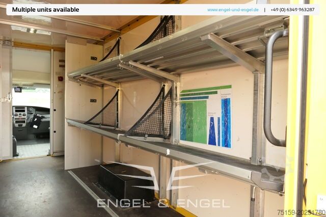 Transporter mit Koffer iveco Daily 35 S11 C30C AUTOMATIK KAMERA MAXI Regale DURCHGANG