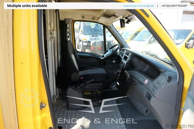 Transporter mit Koffer iveco Daily 35 S11 C30C AUTOMATIK KAMERA MAXI Regale DURCHGANG