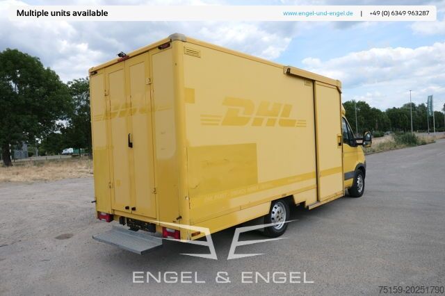 Transporter mit Koffer iveco Daily 35 S11 C30C AUTOMATIK KAMERA MAXI Regale LUFT DURCHGANG