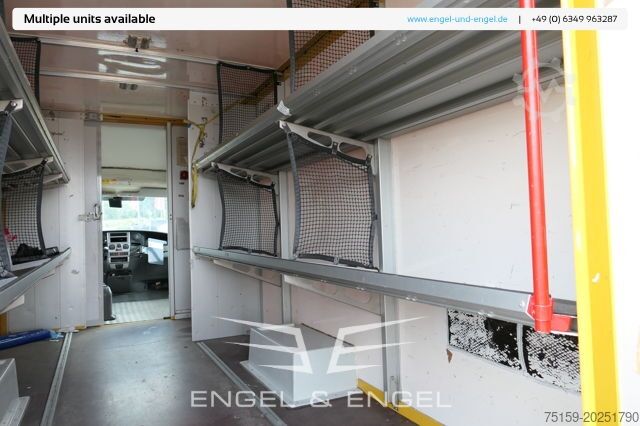 Transporter mit Koffer iveco Daily 35 S11 C30C AUTOMATIK KAMERA MAXI Regale LUFT DURCHGANG