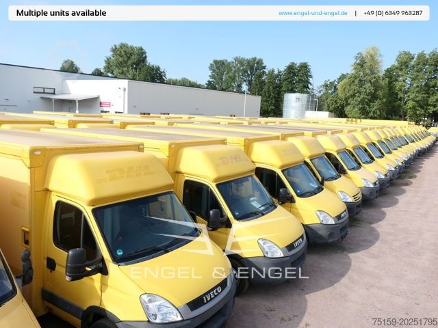 Transporter mit Koffer iveco Daily 35 S11 C30C AUTOMATIK KAMERA MAXI Regale LUFT DURCHGANG
