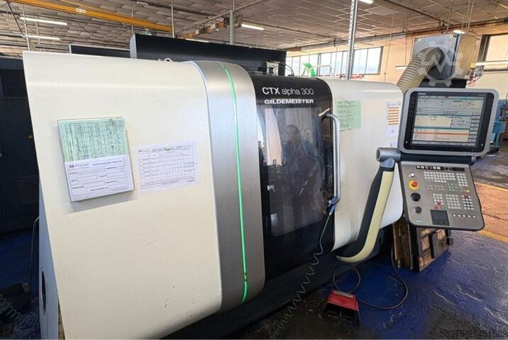 Lathes - CNC DMG GILDEMEISTER CTX ALPHA 300