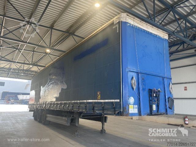 Auflieger mit Pritsche & Plane Berger Curtainsider Standard
