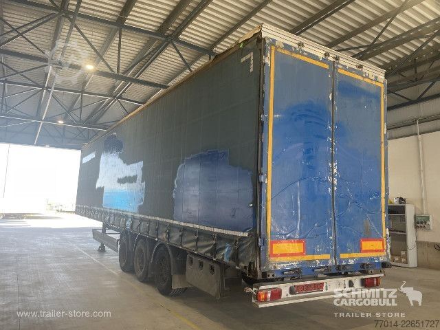 Auflieger mit Pritsche & Plane Berger Curtainsider Standard