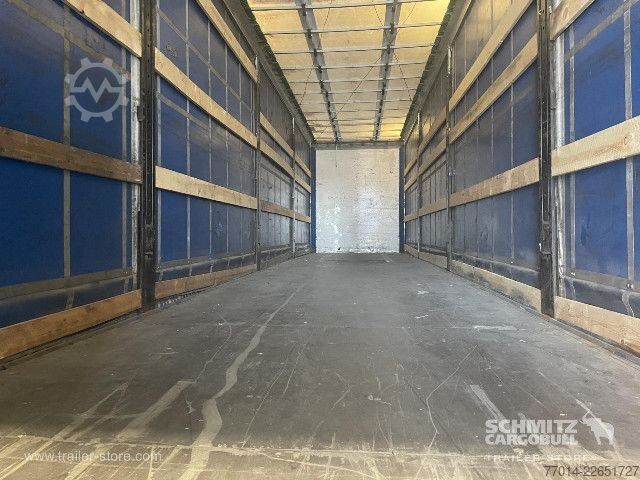 Auflieger mit Pritsche & Plane Berger Curtainsider Standard