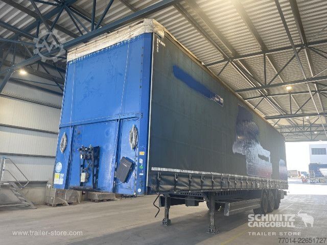 Auflieger mit Pritsche & Plane Berger Curtainsider Standard