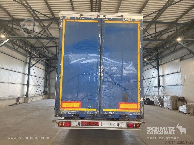 Auflieger mit Pritsche & Plane Berger Curtainsider Standard