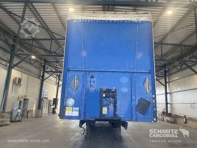 Auflieger mit Pritsche & Plane Berger Curtainsider Standard