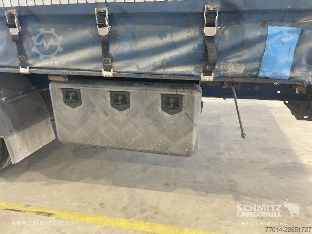 Auflieger mit Pritsche & Plane Berger Curtainsider Standard