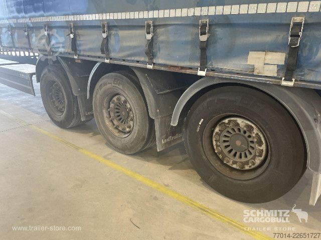 Auflieger mit Pritsche & Plane Berger Curtainsider Standard