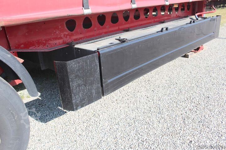 Open semi-trailer with tarpaulin BERGERecotrail semirimorchio centinato mega light
