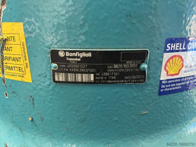 Gearbox 4 Stück Bonfiglioli Getriebe JB00001227