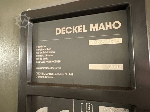 Universal machining center DECKEL MAHO DMU 50 EVOLUTION
