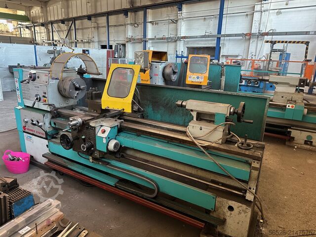 Parallel-Drehmaschine 315 x 2000 mm, Spindelbohrung 103 mm ZMM SIBIMEX CU 630