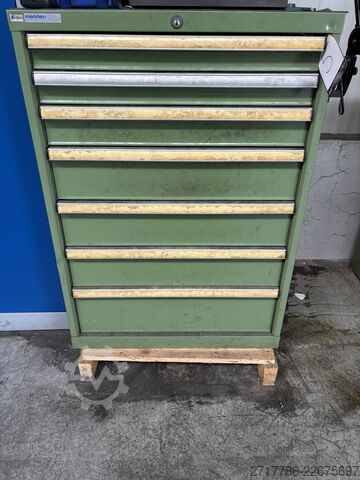 Tool drawer cabinet with contents  