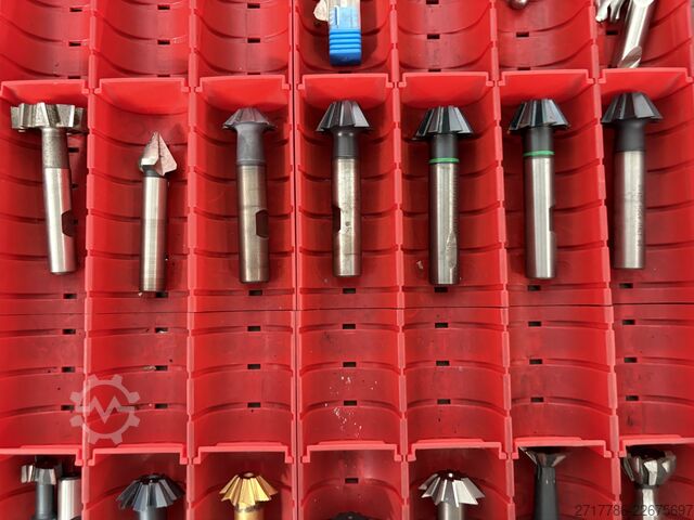 Tool drawer cabinet with contents  