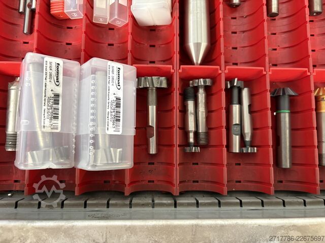 Tool drawer cabinet with contents  