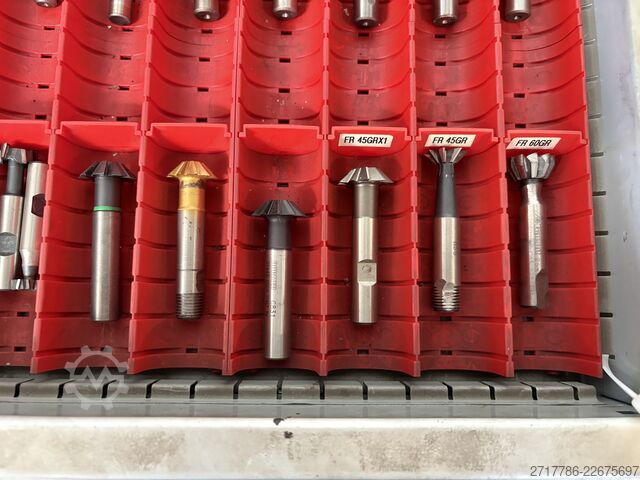 Tool drawer cabinet with contents  