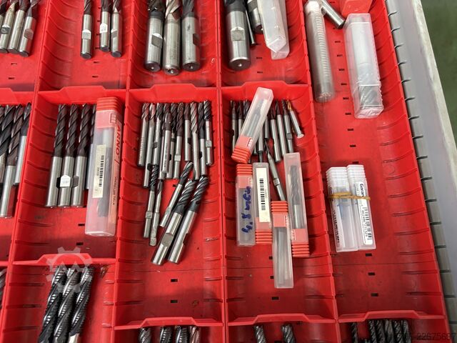 Tool drawer cabinet with contents  