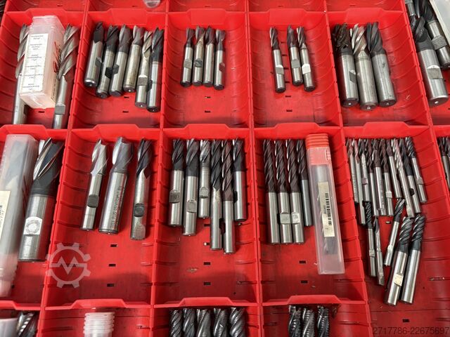 Tool drawer cabinet with contents  