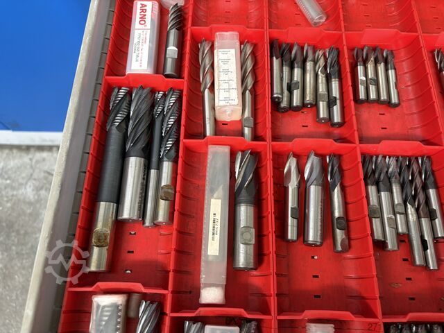 Tool drawer cabinet with contents  