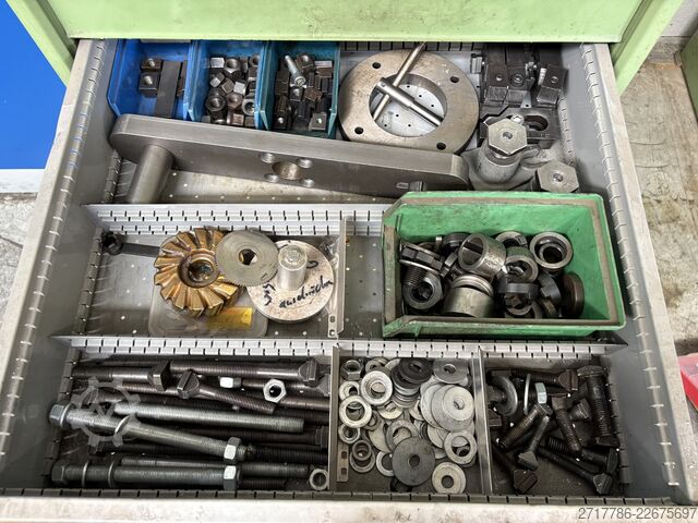 Tool drawer cabinet with contents  