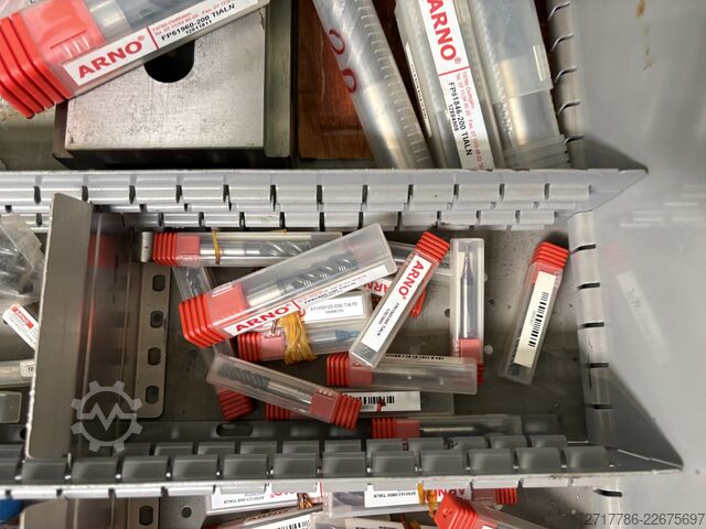 Tool drawer cabinet with contents  