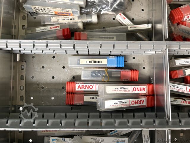 Tool drawer cabinet with contents  
