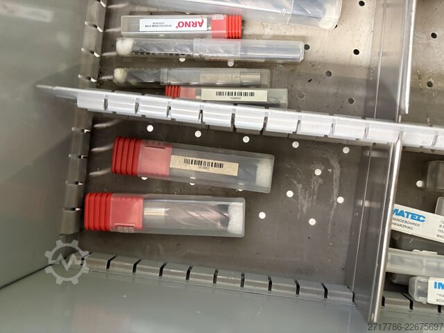 Tool drawer cabinet with contents  