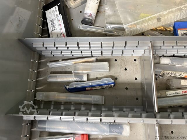 Tool drawer cabinet with contents  
