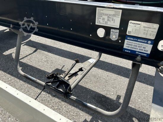 Swap chassis trailer KRONE AZ, LAFETTE KRONE ACHSEN