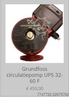 Circulation pump grundfoss UPS 32-60 F 220
