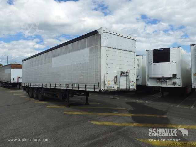Auflieger mit Pritsche & Plane Schmitz Cargobull Semitrailer Curtainsider Standard