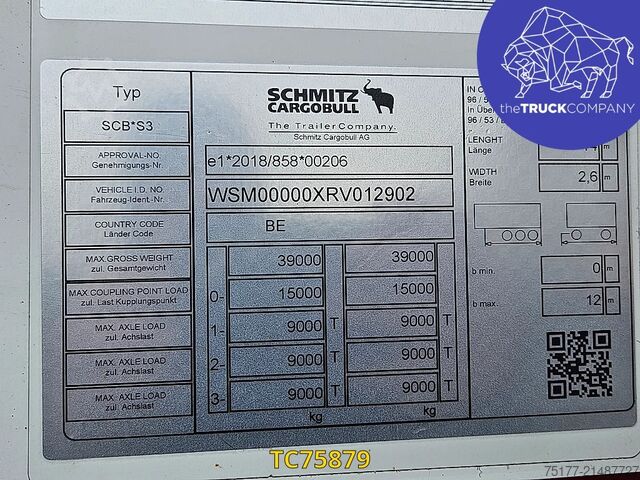 Refrigerated/frozen transport Schmitz Cargobull 