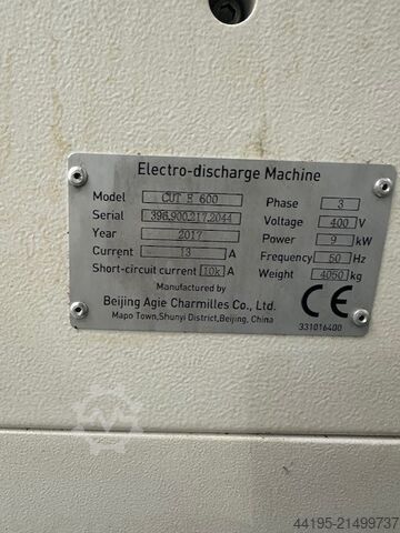 Drahterodiermaschine GF Machining Solutions CUT E600