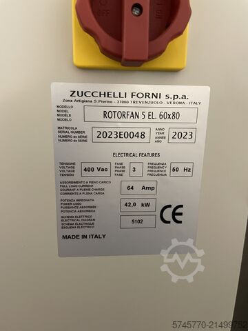 Backofen ZUCCHELLI FORNI ROTORFAN 5 EL.