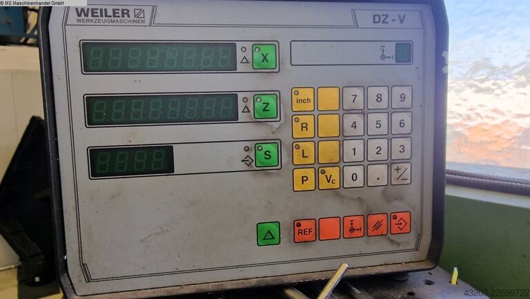Leit- und Zugspindeldrehmaschine WEILER Praktikant 160AC