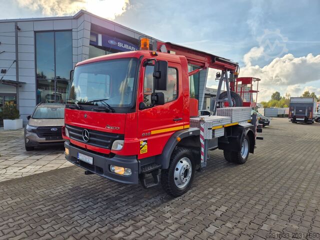 Vehicle with work platform Mercedes-Benz Atego 918 4X4 / LIFT 18M / 1 OWNER