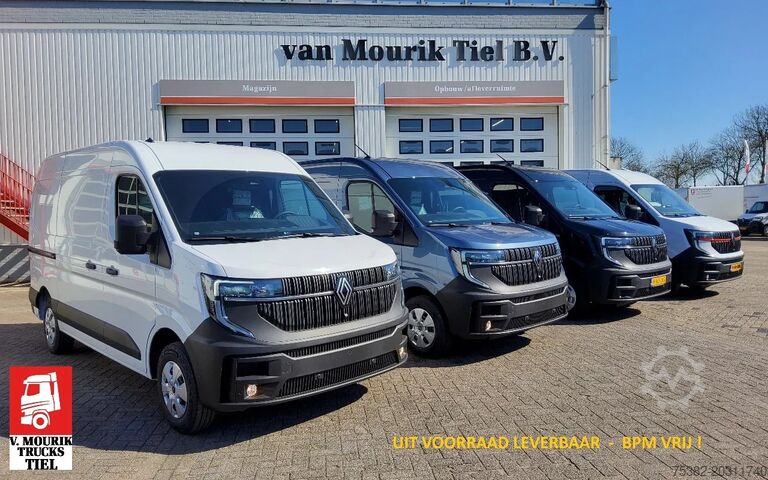 Tipper Renault Master 165.35 DUBBELE CABINE - EURO 6 - DUBBELL...